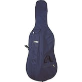 Glaesel Nylon Cello Canvas Bag Side Zipper- 4/4 Lewis -Discontinued